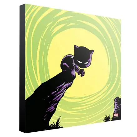 Marvel Wooden Wall Art Black Panther by Skottie Young 30 x 30 cm product photo