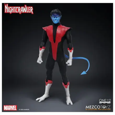 Marvel X-Men One:12 Collective Action Figure 1/12 Nightcrawler 16 cm product photo