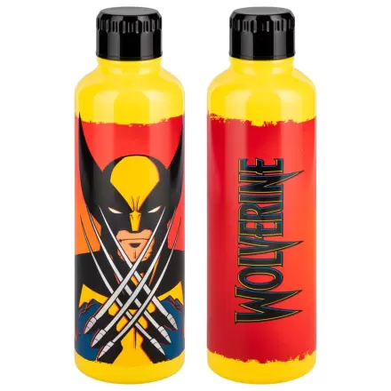 Marvel Metal Water Bottle X-Men Wolverine product photo