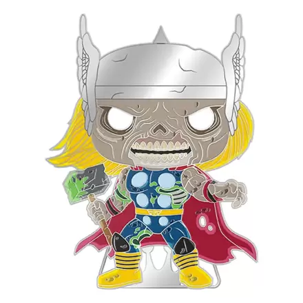 Marvel Zombie Loungefly POP! Enamel Pin Thor (Glow-in-the-Dark) 10 cm termékfotója