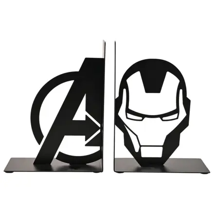 Marven Avengers Iron Man metal bookends product photo