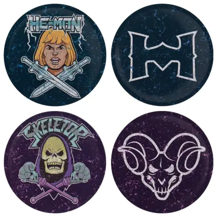 Masters of the Universe Coaster 4-Pack Printed Metal product photo