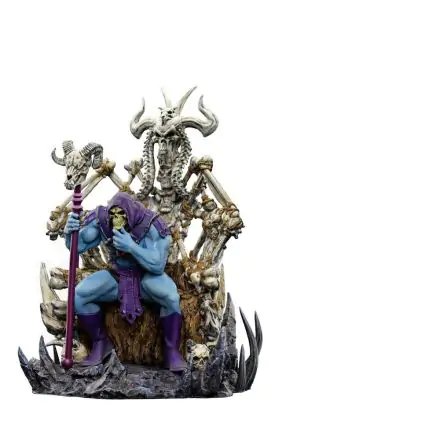 Masters of the Universe Art Scale Deluxe Statue 1/10 Skeletor on Throne Deluxe 29 cm product photo