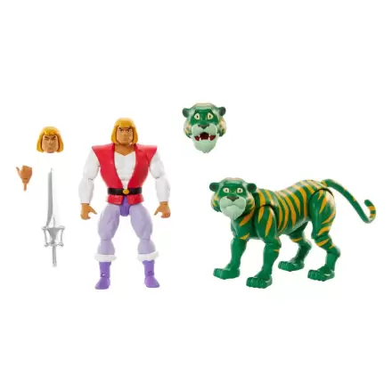 Masters of the Universe Origins Action Figure 2-Pack Prince Adam & Cringer Cartoon Collection 14 cm product photo