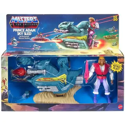 Masters of the Universe Origins Action Figure 2020 Prince Adam with Sky Sled 14 cm product photo