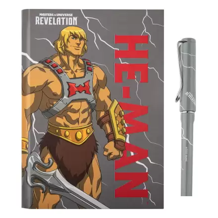 Masters of the Universe - Revelation: He-Man Thunder Deluxe Notebook Set (notebook + pen) termékfotója