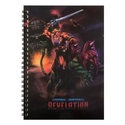 Masters of the Universe - Revelation: He-Man with Battle Cat Notebook termékfotója