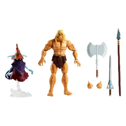 Masters of the Universe: Revelation Masterverse Action Figures 2022 Deluxe Savage He-Man & Orko 18 cm product photo