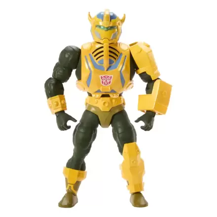 Masters of the Universe x Transformers Action Figure Bumblebee Armor Man-At-Arms heo European Exclusive 14 cm product photo