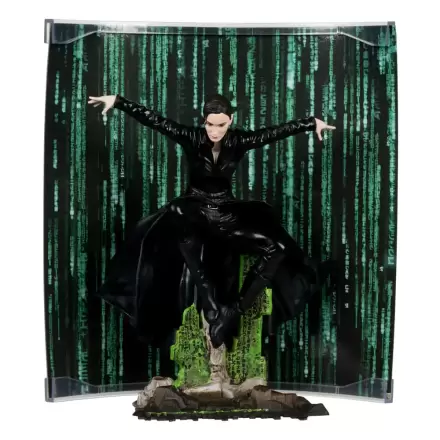 Matrix Movie Maniacs Action Figure Trinity 15 cm termékfotója