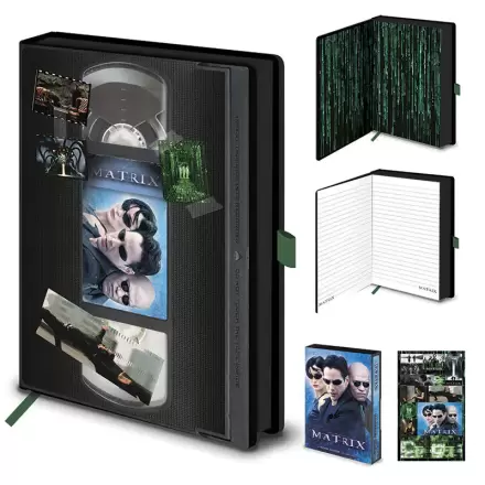 Matrix VHS A5 premium notebook termékfotója