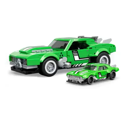 Mattel Brick Shop Hot Wheels Speed Series Building Set 1/32 Custom '68 Camaro product photo