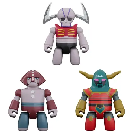 Mazinger Z Brickroid Action Figure Mechanical Beasts Set 1 5 cm    product photo
