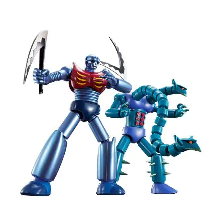 Mazinger Z Soul of Chogokin Diecast Action Figures GX-25R GARADA K-7 &  GX-26R DOUBULAS M-2 16 cm product photo