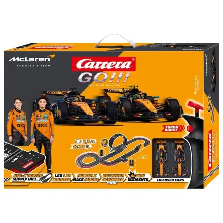 McLaren Carrera GO!!! Slot Car Track Set McLaren Racing product photo