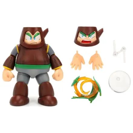 Mega Man Action Figure Wood Man 11 cm product photo