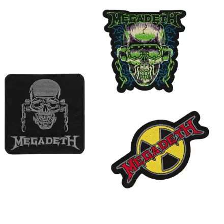 Megadeth 3 set patch product photo