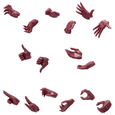 Megalomaria Unlimited Universe Model Kit Accessory Set Ex Hand Unit Male Type A Red Ver. product photo