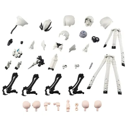 Megalomaria Unlimited Universe Plastic Model Kit Accessory Set Metamorphose Unit Exarmor White Sorceress product photo