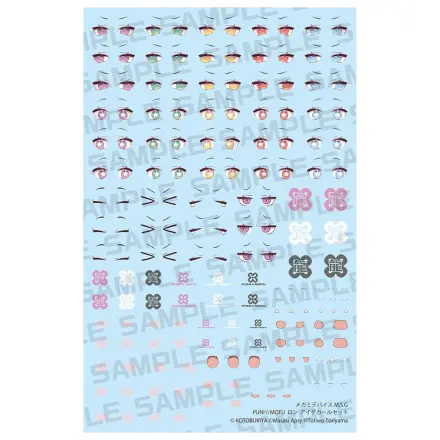 Megami Device Plastic Model Kit 1/1 M.S.G Puni Mofu Long Eye Decal Set product photo