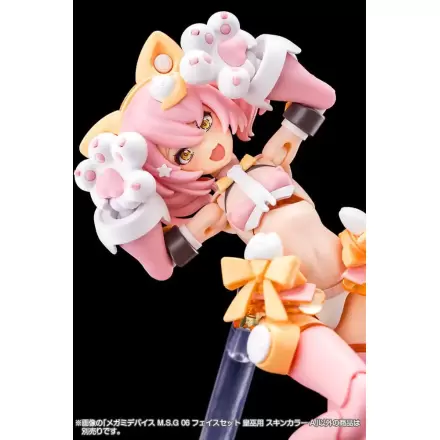 Megami Device M.S.G 05 Action Figure Accessory Set Face Auv Skin Color A termékfotója