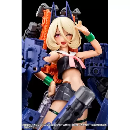 Megami Device M.S.G 05 Action Figure Accessory Set Face Auv Skin Color D termékfotója