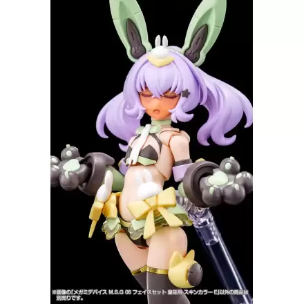 Megami Device M.S.G 05 Action Figure Accessory Set Face Auv Skin Color E termékfotója