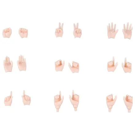 Megami Device M.S.G 09 Accessory Set 1/1 Hand Set Skin Color B product photo