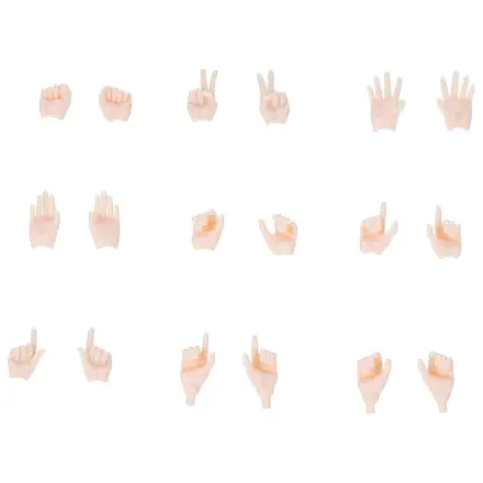 Megami Device M.S.G. Plastic Model Kit 09 Hand Set Skin Color C product photo