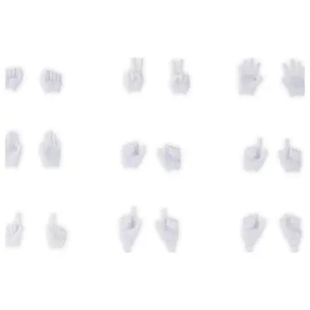 Megami Device M.S.G. Plastic Model Kit 1/1 09 Hand Set Skin Color White product photo