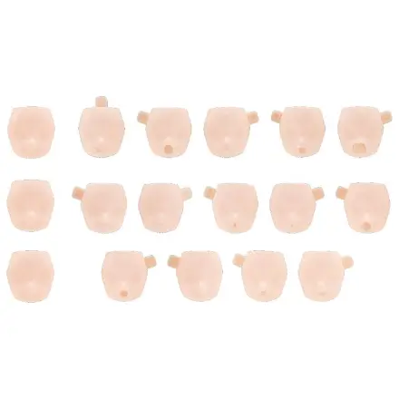 Megami Device M.S.G. Plastic Model Kit 1/1 10 Face Set Puni Mofu 01 Skin Color C product photo