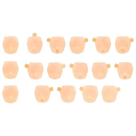 Megami Device M.S.G. Plastic Model Kit 1/1 10 Face Set Puni Mofu 01 Skin Color D product photo