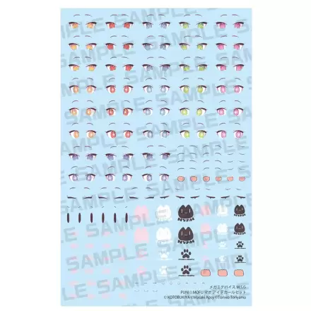 Megami Device M.S.G. Plastic Model Kit 1/1 Puni Mofu Eye Decal Set product photo