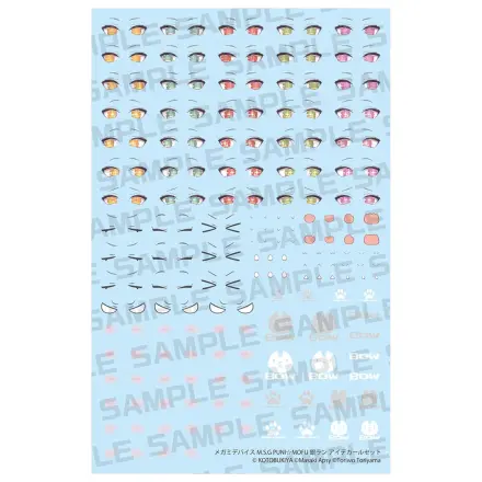 Megami Device M.S.G. Plastic Model Kit 1/1 Puni Mofu Gin Lang Eye Decal Set       product photo