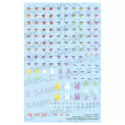 Megami Device M.S.G. Plastic Model Kit 1/1 Puni Mofu Tu Eye Decal Set termékfotója