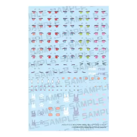 Megami Device M.S.G. Plastic Model Kit 1/1 Puni Mofu Yuki Tu Eye Decal Set product photo