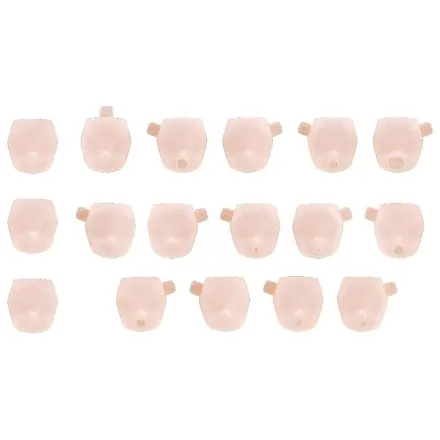 Megami Device M.S.G. Plastic Model Kit 10 Face Set Puni Mofu 01 Skin Color B product photo