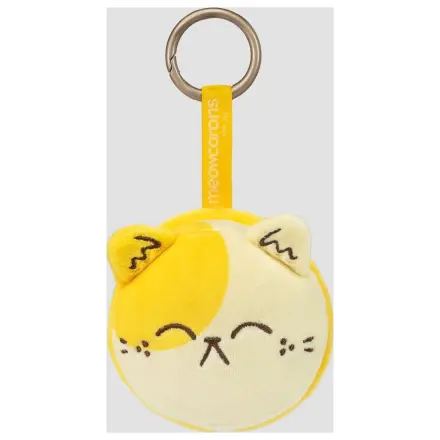 Meowcaron Plush Bag Charm Smile 7 cm product photo