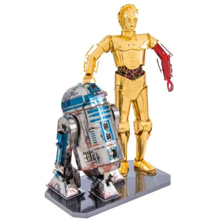 Metal Earth Star Wars R2D2 & C-3PO metal model kit product photo