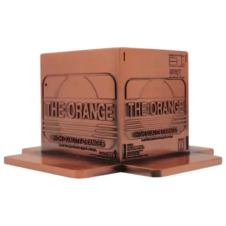 Metal Gear Solid 2 Replica Cardboard Box Antique Gold   product photo