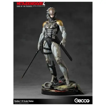 Metal Gear Solid 4 Guns of the Patriots Statue 1/6 Raiden 32 cm product photo