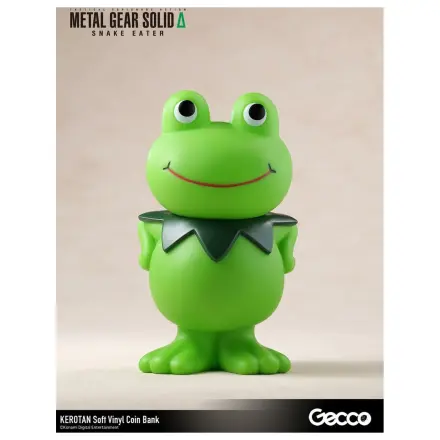 Metal Gear Solid Snake Eater Soft Vinyl Bank Kerotan 21 cm product photo