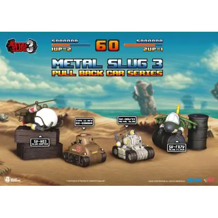 Metal Slug 3 Pull Back Car Series Pull Back Cars 4-Set product photo