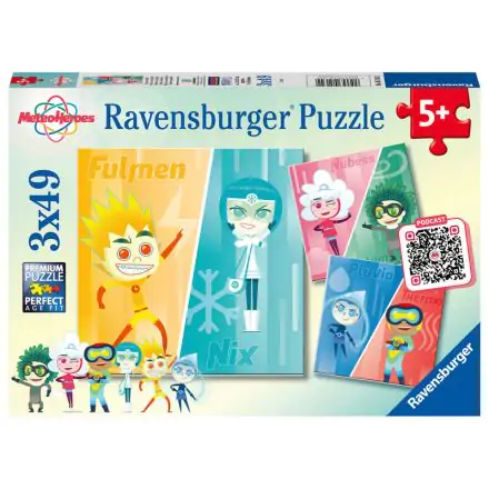 Meteo Hereos puzzle 3x49pcs product photo