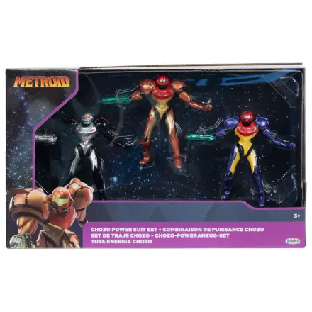 Metroid pack 3 figures 6cm product photo