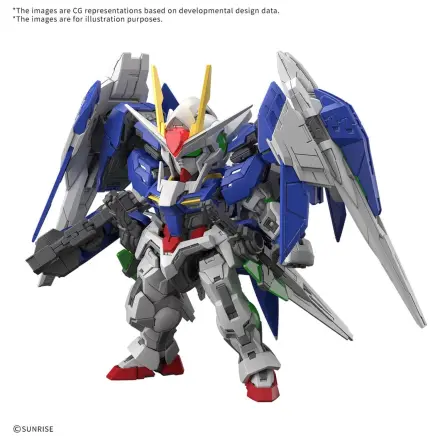 MGSD 00 Raiser Mobile Suit Gundam 00 Master Grade SD Model Kit product photo