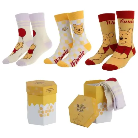 Winnie the Pooh Socks 3-Pack 36-43 product photo