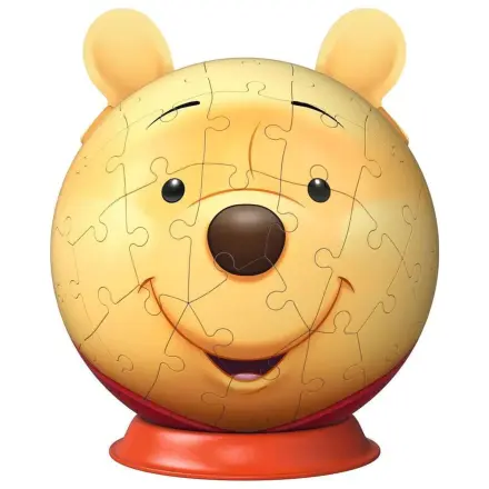 Winnie the Pooh 3D Jigsaw Puzzle Ball with Ears (77 Pieces) product photo