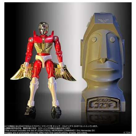 Microman Legacysoul Action Figure Command 1 Eric Hernandez SV product photo