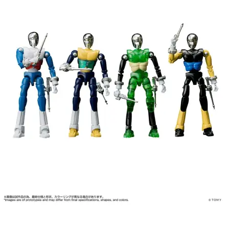Microman Legacysoul Action Figures 4Pack SPYM M14X Set product photo
